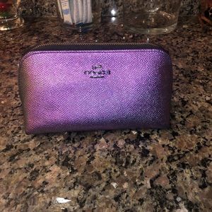 Coach cosmetic case.